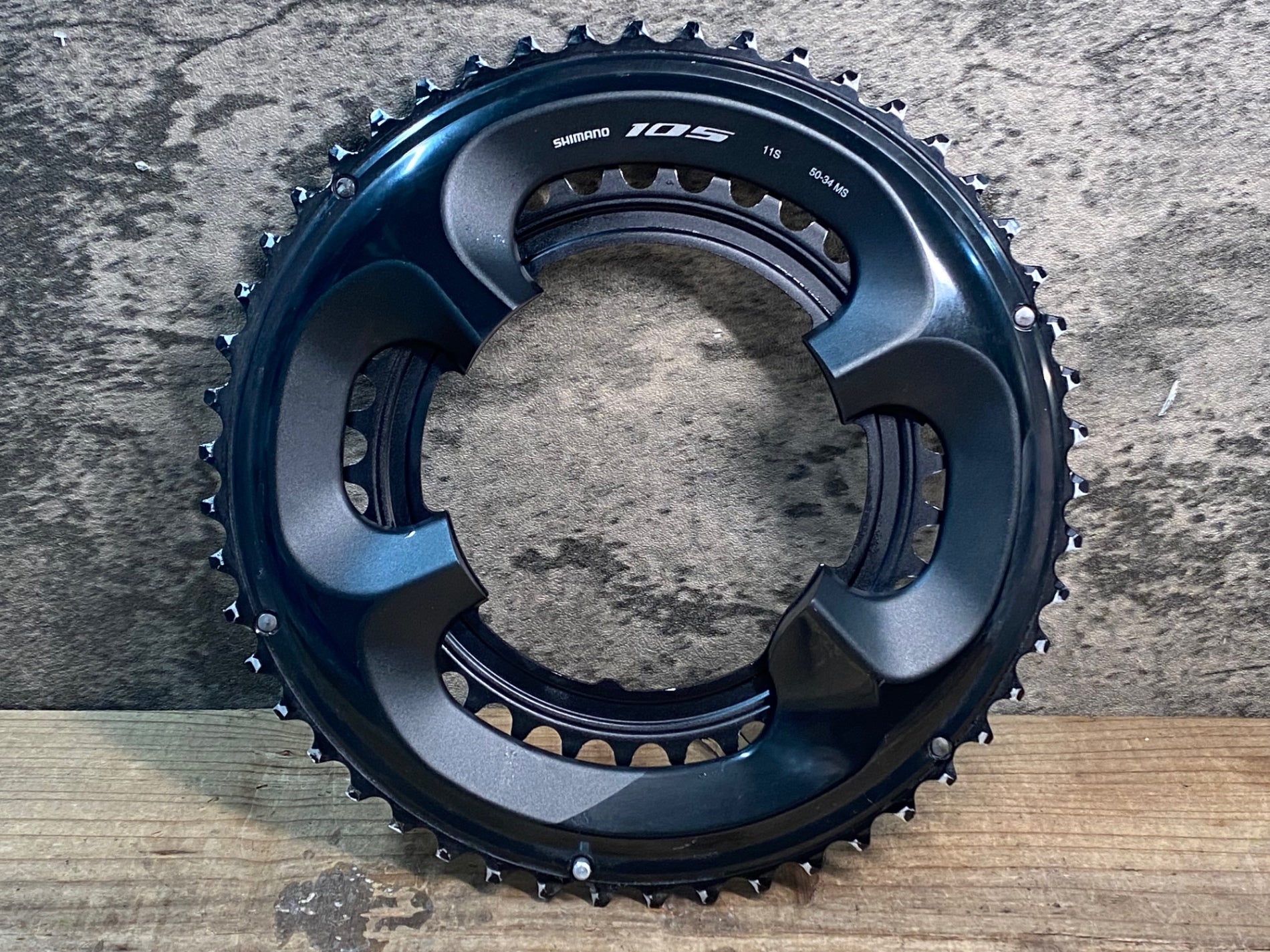 JM565 シマノ SHIMANO 105 FC-R7000 チェーンリング 50/34T ※固定