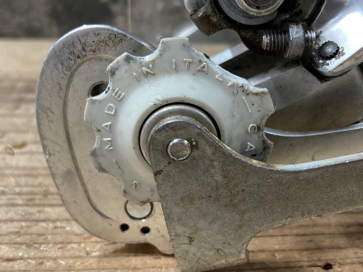 JU349 カンパニョーロ CAMPAGNOLO ユークリッド EUCLID リアディレイラー ロングケージ 8S ※プーリー割れのためジャンク