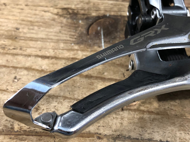 KP228 シマノ SHIMANO GRX FD-RX810 フロントディレイラー 2×11S 直付 錆あり