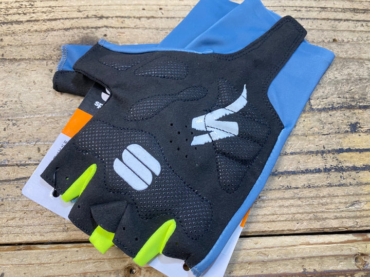 KJ841 スポーツフル sportful AERO TEAM GLOVE 指切 グローブ 青 L TINKOFF