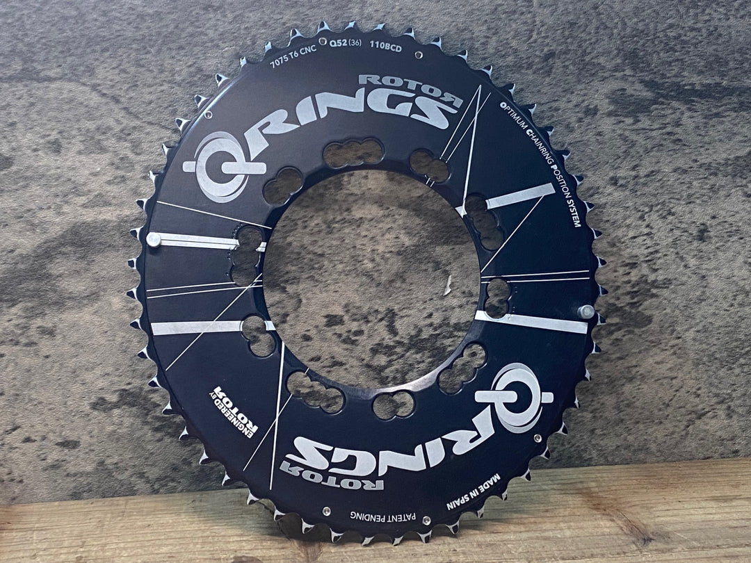 JK577 ローター ROTOR QRINGS アウターチェンリング 52A(36T) BCD 110mm 5ARM