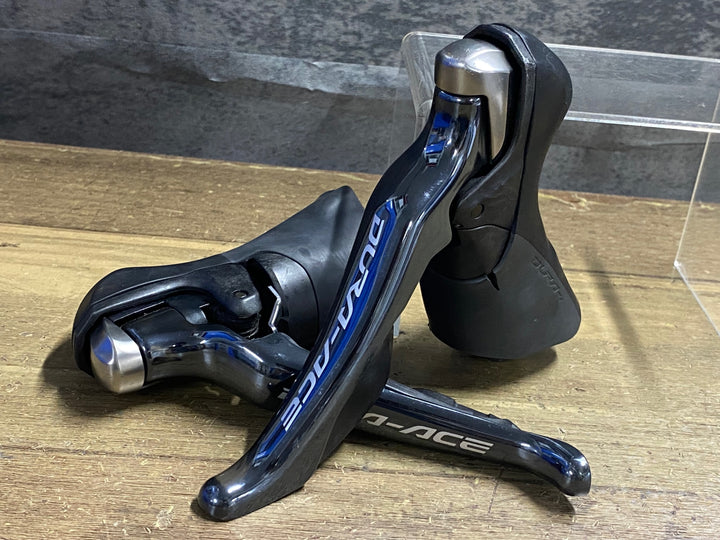 KI923 シマノ SHIAMNO デュラエース DURA-ACE ST-9001 2×11S 左右セット 右レバー変速滑り ジャンク