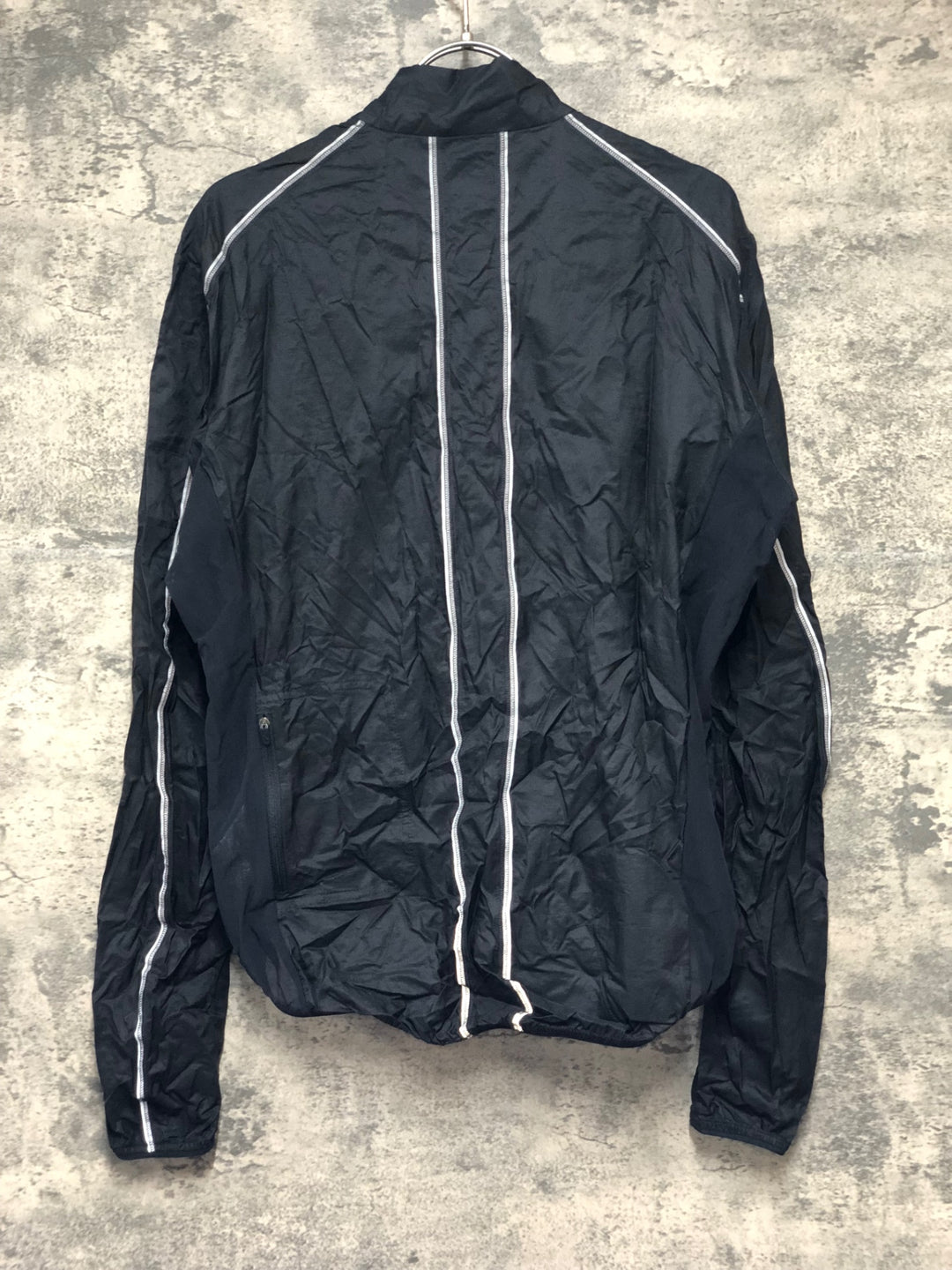 KK083 ラファ RAPHA WIND JACKET 長袖 ウインドブレイカー サイクルジャケット 黒 M