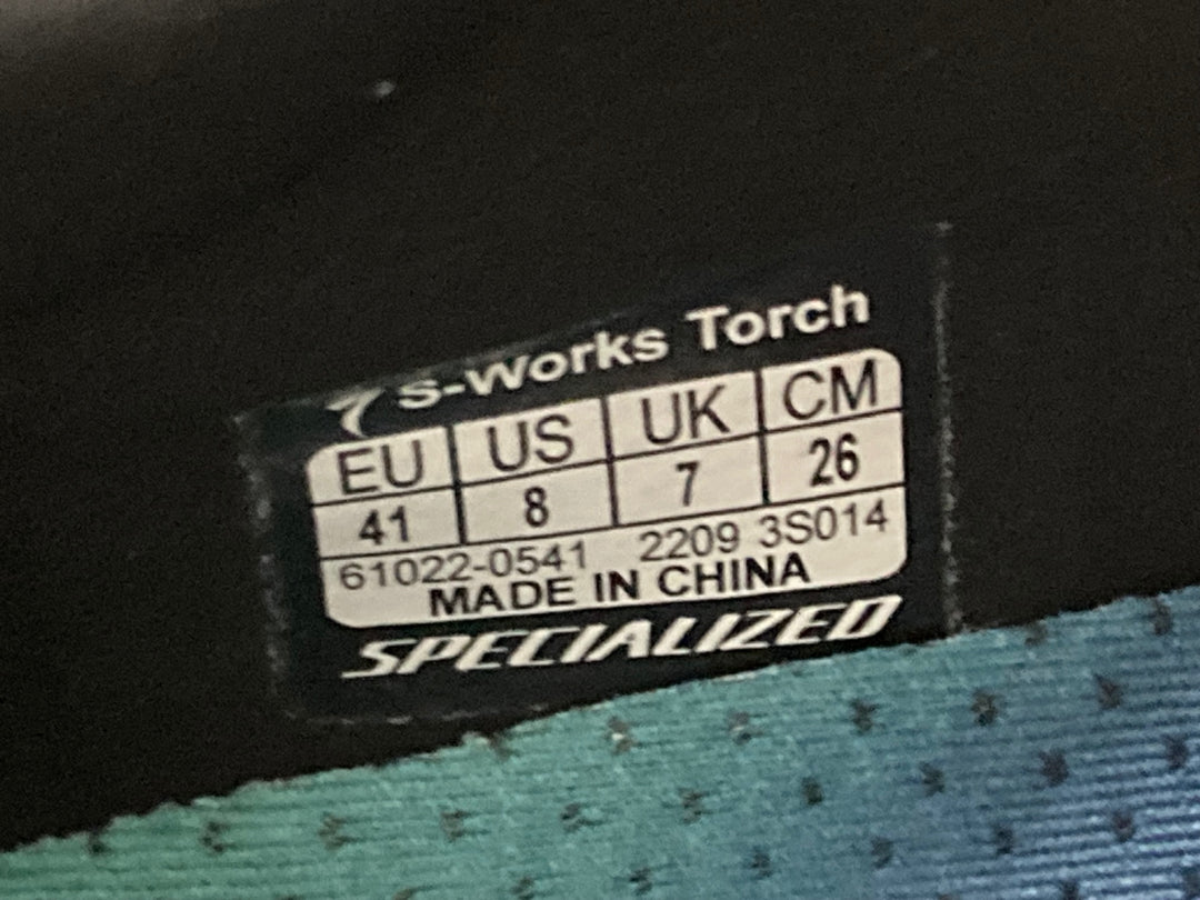 KG017 スペシャライズド SPECIALIZED S-WORKS TORCH ビンディングシューズ EU41 SPD-SL 紺