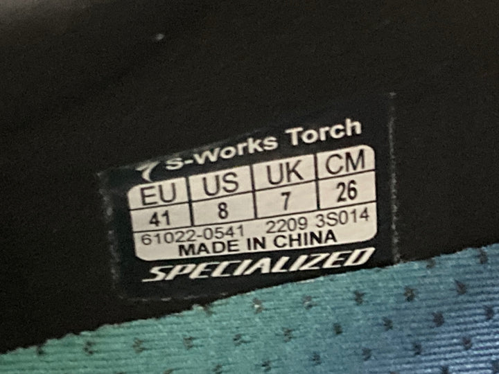 KG017 スペシャライズド SPECIALIZED S-WORKS TORCH ビンディングシューズ EU41 SPD-SL 紺