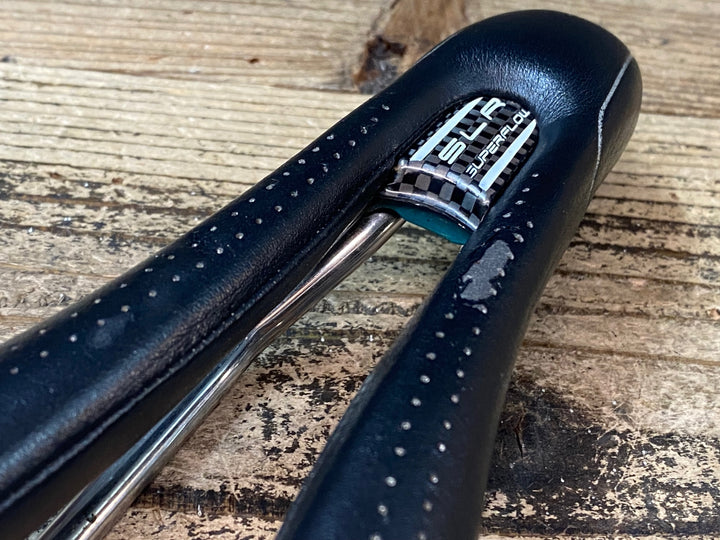 JM076 セライタリア selle ITALIA SLR SUPERFLOW S3 サドル 黒 Ti316 レール