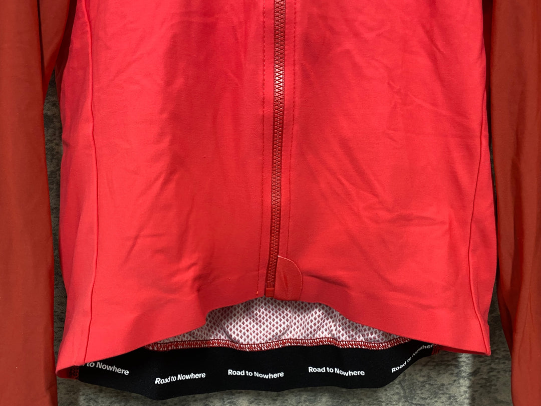 JY477 パスノーマルスタジオ PAS NORMAL STUDIOS Mechanism Long Sleeve Jersey 長袖 サイクルジャージ レッド S