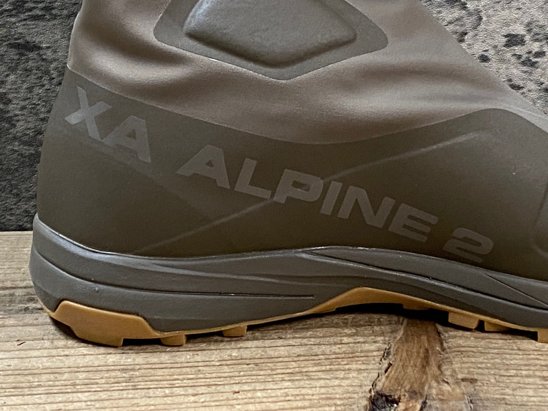 JP551 パスノーマルスタジオ PAS NORMAL STUDIOS x Salomon XA ALPINE 2 トレイルシューズ ブラウン EU42