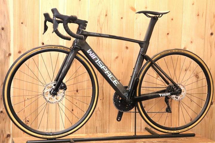 ウィンスペース WINSPACE T1550 DISC 2023年モデル Mサイズ シマノ 105 R7170 12S Di2 カーボン ロードバイク 【芦屋店】