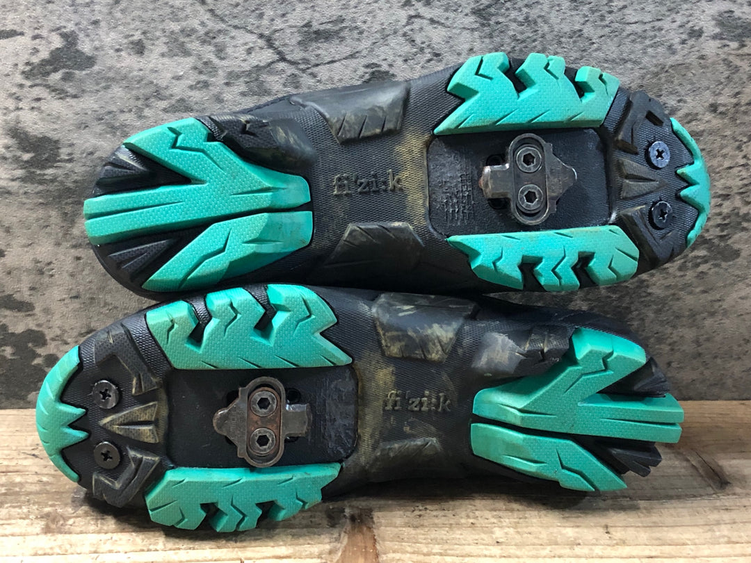 KG389 フィジーク FIZIK M6 MTB shoes ビンディングシューズ 黒 SPD EU36 ペン字あり
