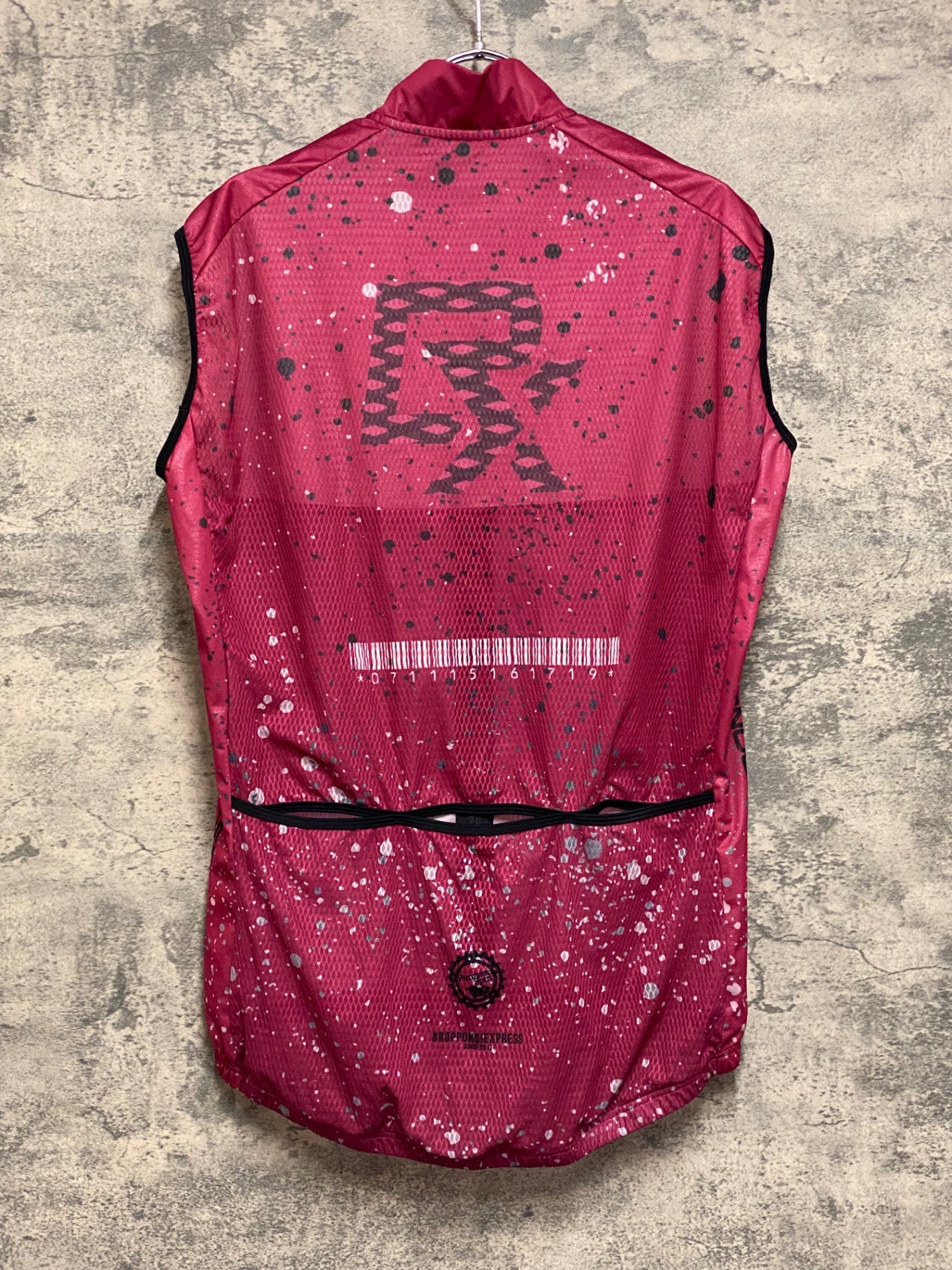 JO497 ビオレーサー BIORACER ジレ サイクルベスト ピンク 5/XL チーム