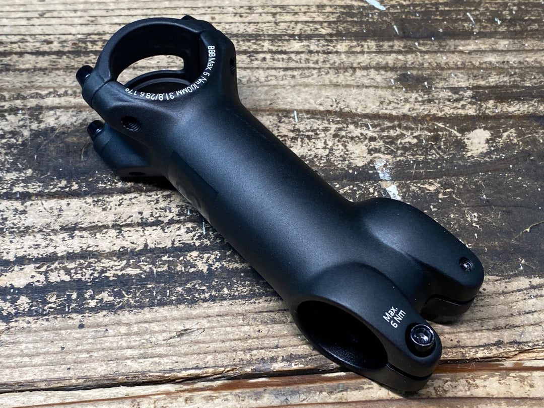 JK251 BBB MAX アルミ ステム 17° 100mm Φ31.8