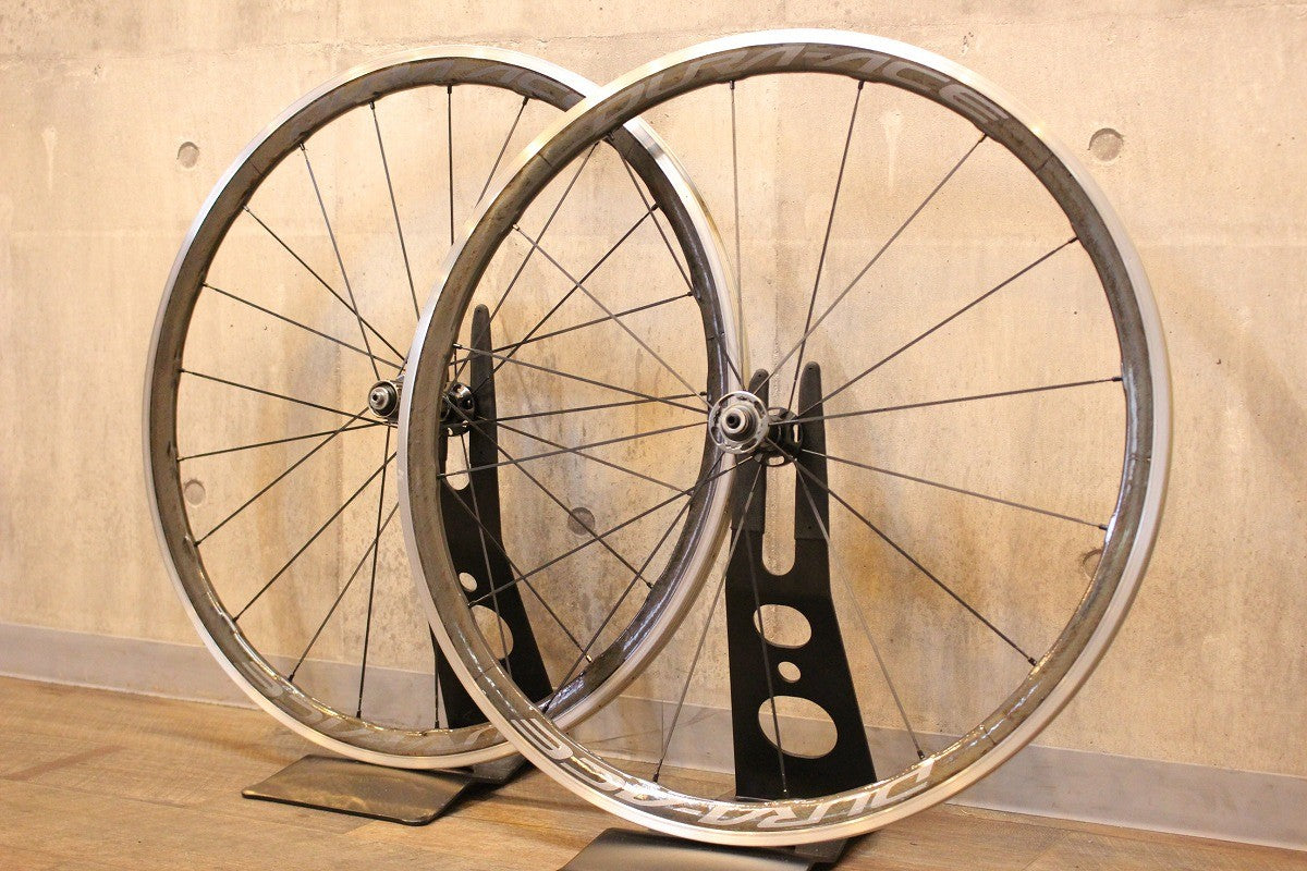 シマノ SHIMANO デュラエース DURA-ACE WH-R9100-C40-CL アルミ/カーボン クリンチャー ホイールセット シマノ  11/12S 15C【名古屋店】