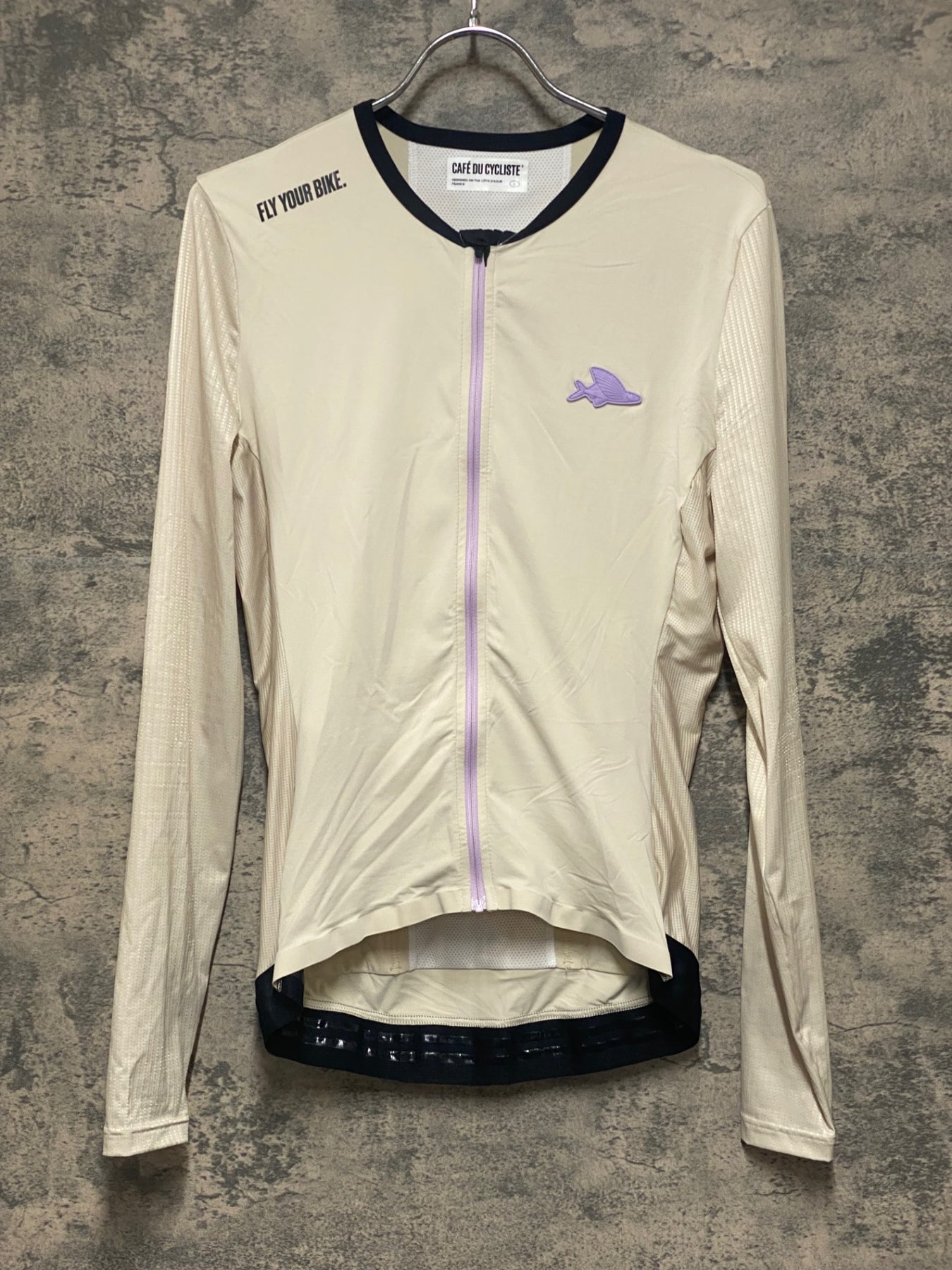Café du Cycliste サイクルジャージ 長袖 KD897 カフェドシクリステ Cafe du Cycliste ROXANE Man 長袖 サイクル