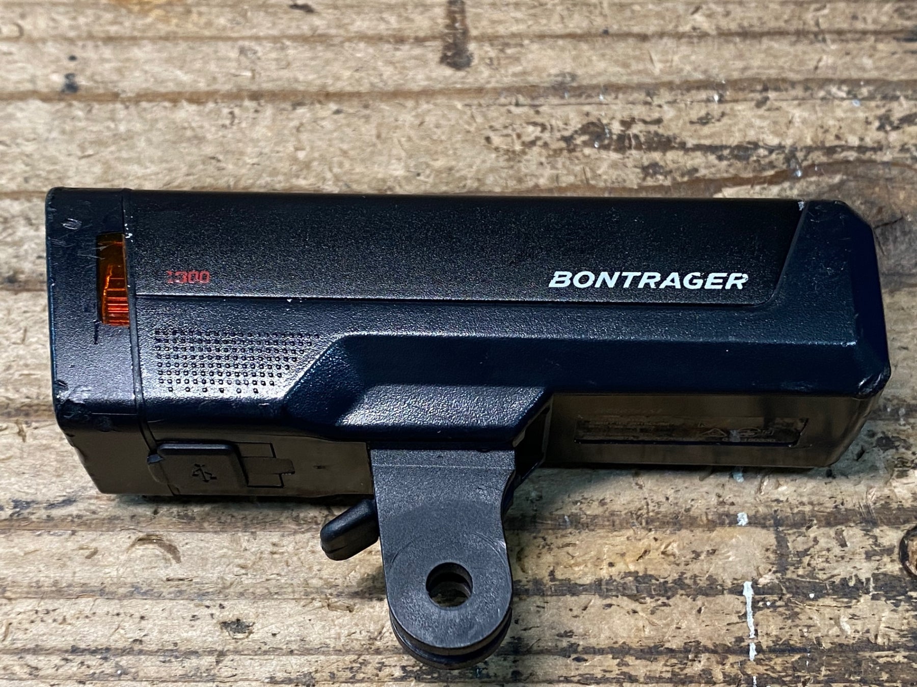JM176 ボントレガー BONTRAGER ION PRO RT フロントライト 黒 点灯確認