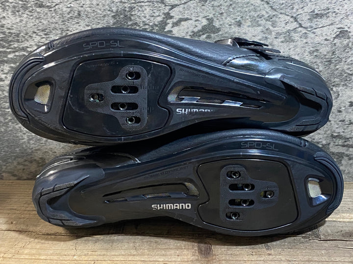 KD759 シマノ SHIMANO RP3 SH-RP300-E L ビンディングシューズ 黒 EU43E