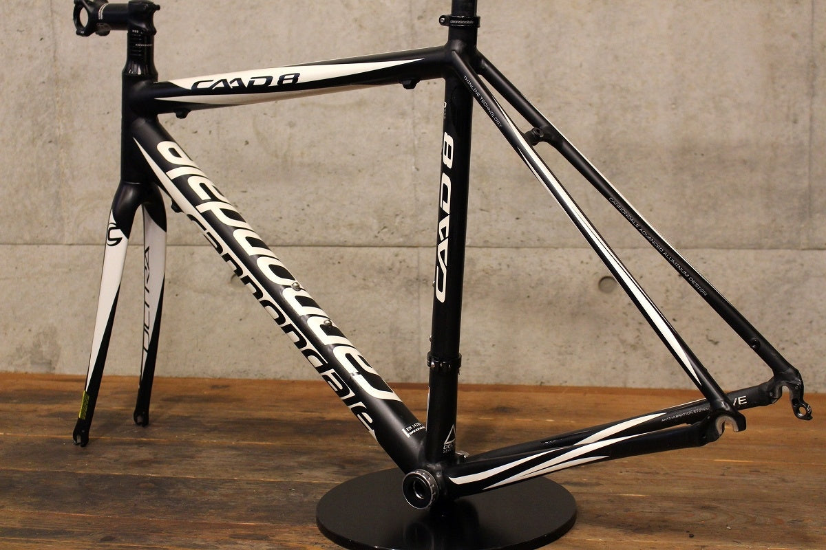 キャノンデール CANNONDALE キャド8 CAAD8 2012モデル 51サイズ アルミ ロードバイク フレームセット【福岡店】