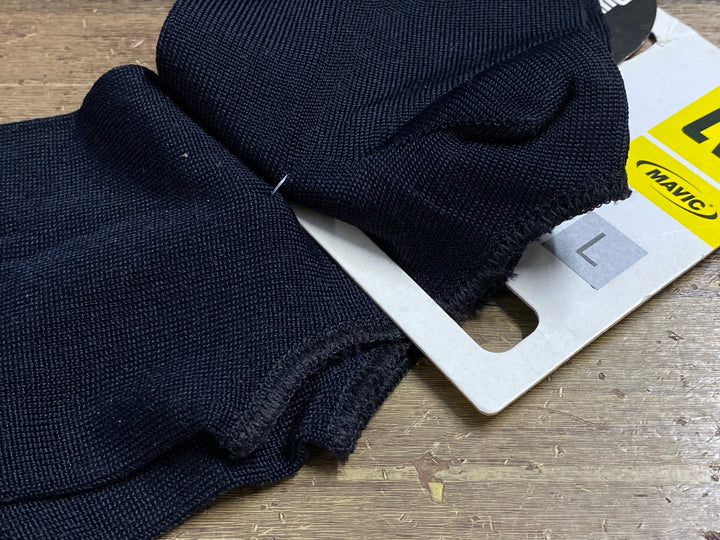 JV600 マヴィック MAVIC KNIT SHOE COVER シューズカバー 黒 L
