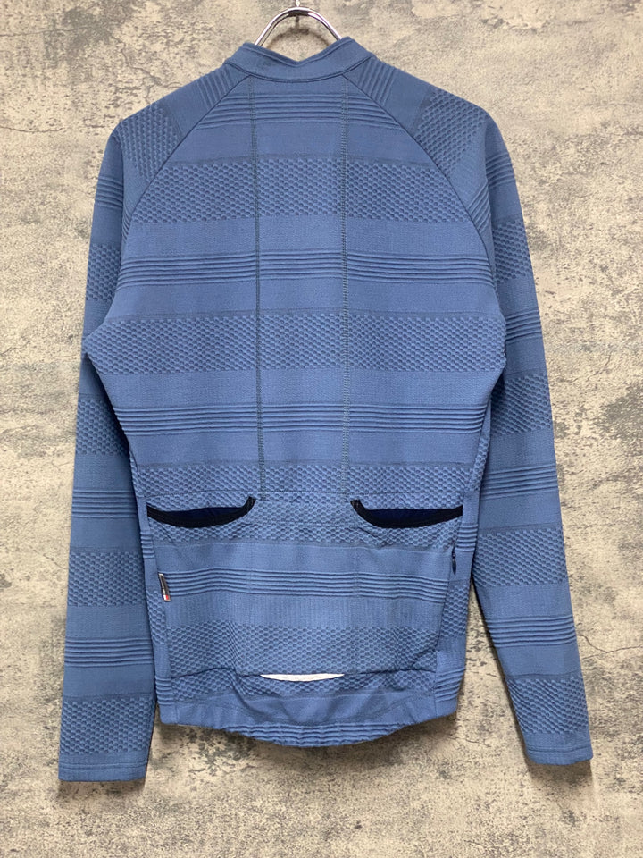 JY599 カフェドシクリステ CAFE DU CYCLISTE Corinne Men 長袖 サイクルジャージ 水 L