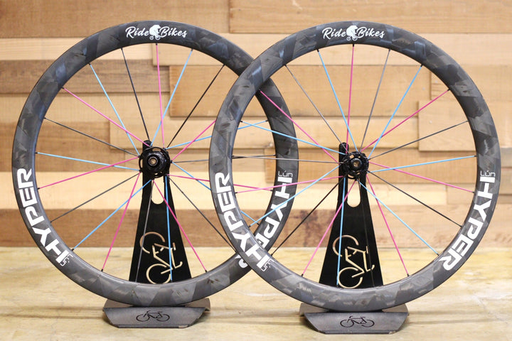 ウィンスペース WINSPACE ルンハイパー LUN HYPER 50 DISC RBBモデル カーボン チューブレスレディ ホイールセット シマノ12/11S【立川店】