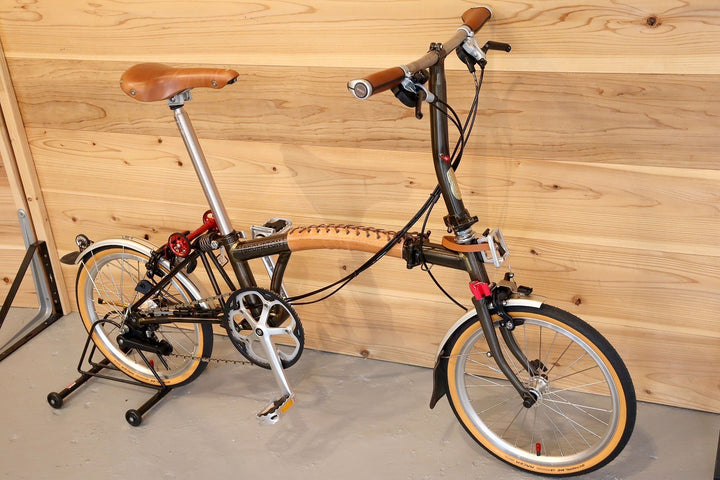 ブロンプトン BROMPTON S6L 2021 ブラックラッカー 2×3S 16インチ 折り畳み 小径車 ミニベロ 【千葉店】