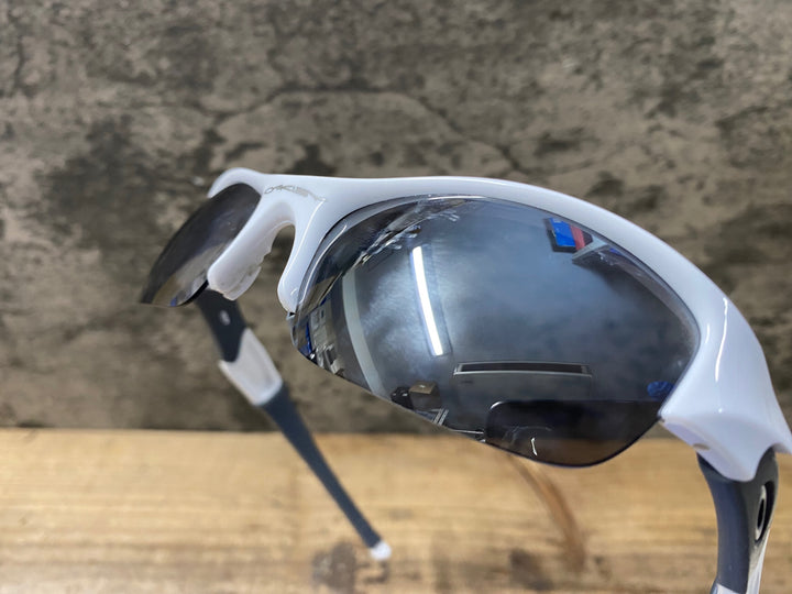 KN396 オークリー OAKLEY FLAK サングラス アイウェア 白
