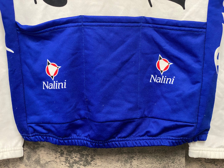 JJ283 ナリーニ Nalini Banesto 長袖サイクルジャージ 白 2