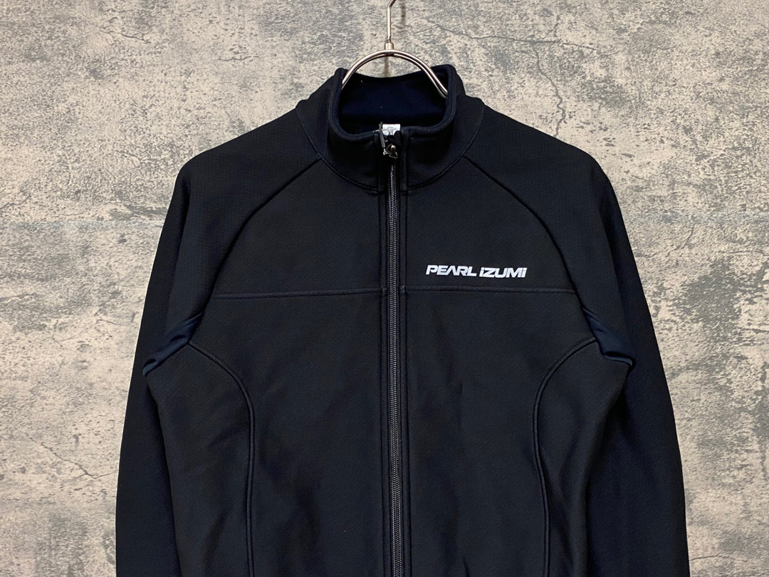 JY018 パールイズミ PEARL iZUMi  長袖 サイクルジャケット 黒 S 裏起毛