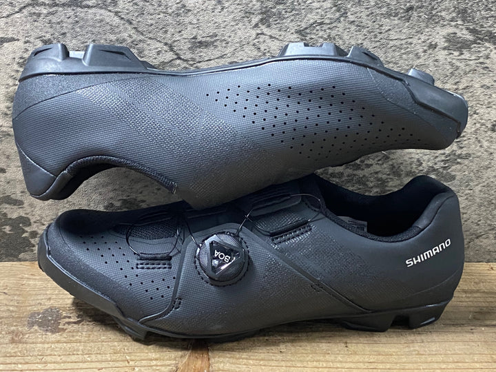 KI038 シマノ SHIMANO XC3 SH-XC300 ビンディングシューズ SPD 黒 EU42