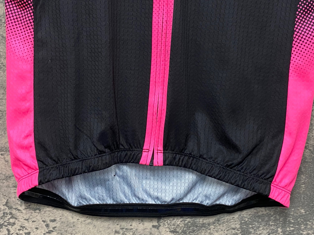 JX127 カペルミュール kapelmuur 半袖 サイクルジャージ XL 黒ピンク