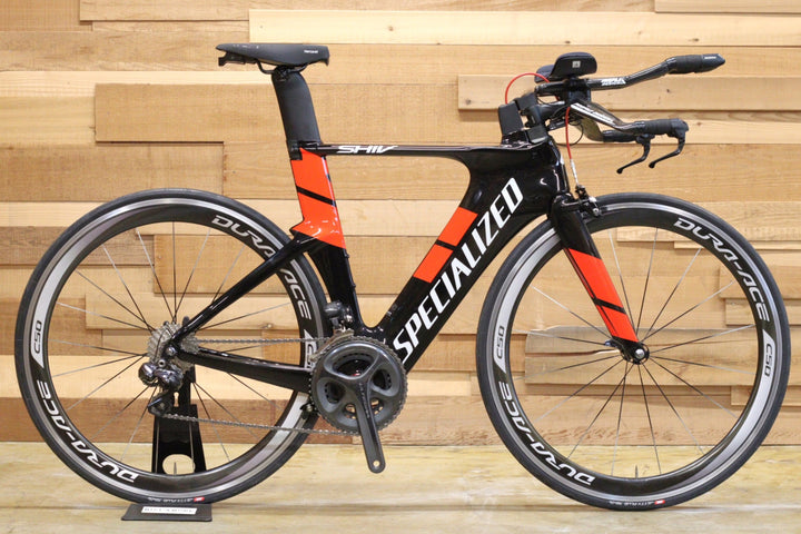 スペシャライズド SPECIALIZED シヴ SHIV EXPERT 2017 Sサイズ シマノ アルテグラ 6870 MIX Di2 11S カーボン トライアスロンバイク TTバイク 【立川店】