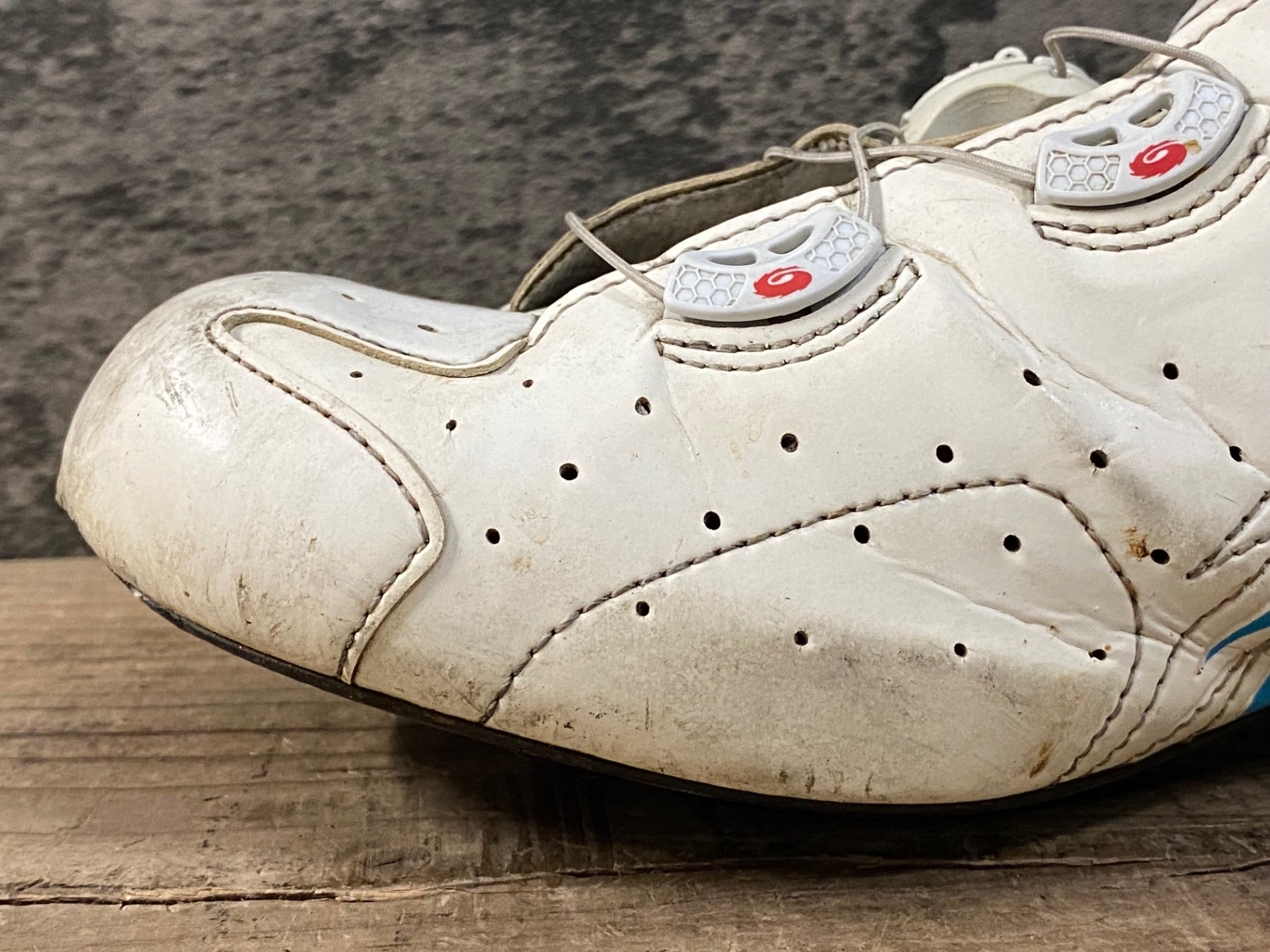 KE048 シディ SIDI WIRE CARBON ビンディングシューズ ホワイト EU46 3