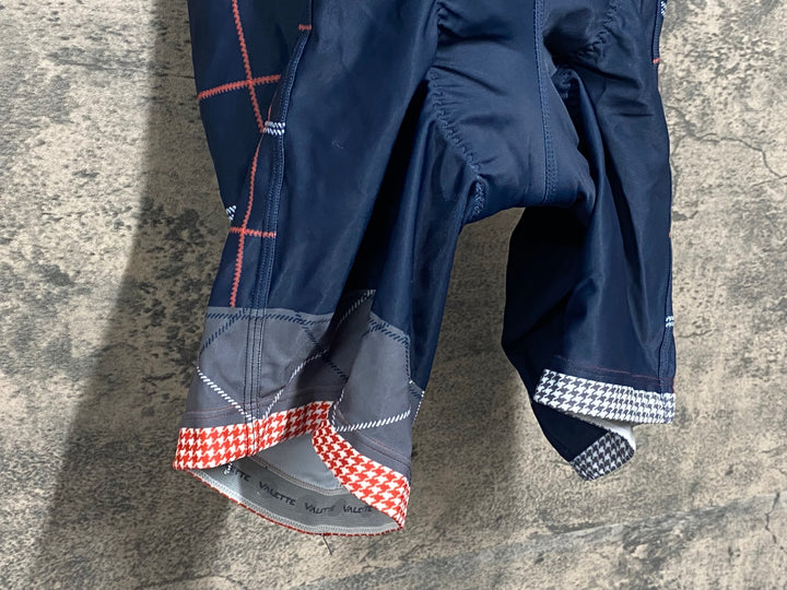 JU184 バレット VALETTE ビブショーツ ネイビー 総柄 M