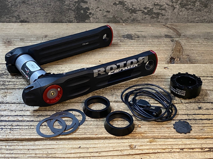 KR351 ローター ROTOR 2inPower クランクアーム 170mm Φ30mm 動作確認済み クランクスペーサー、工具付属