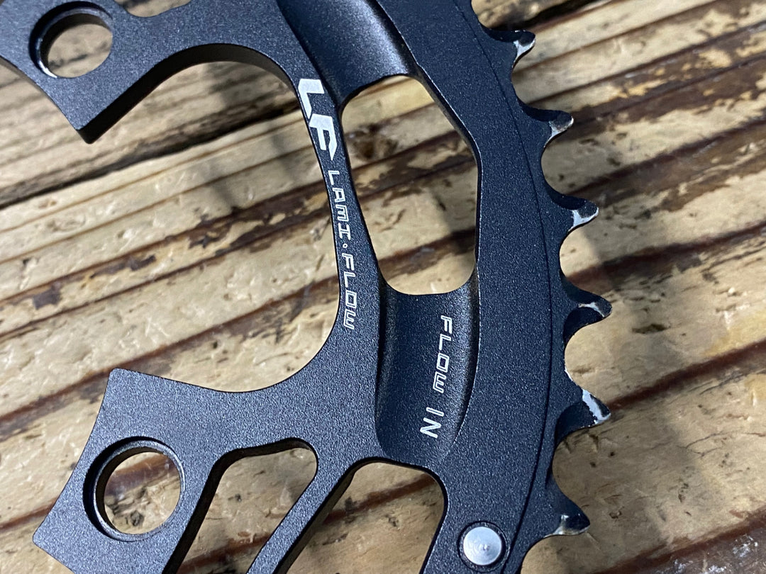 KI489 リデア RIDEA POWERING LF W2T 4ARMS 楕円チェーンリング 50-34T BCD110mm 4穴 2×9~11S