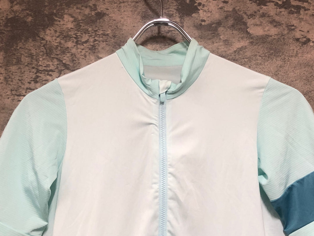 KM992 ラファ Rapha WOMEN'S PRO TEAM JERSEY 半袖 サイクルジャージ 水色 S レディース