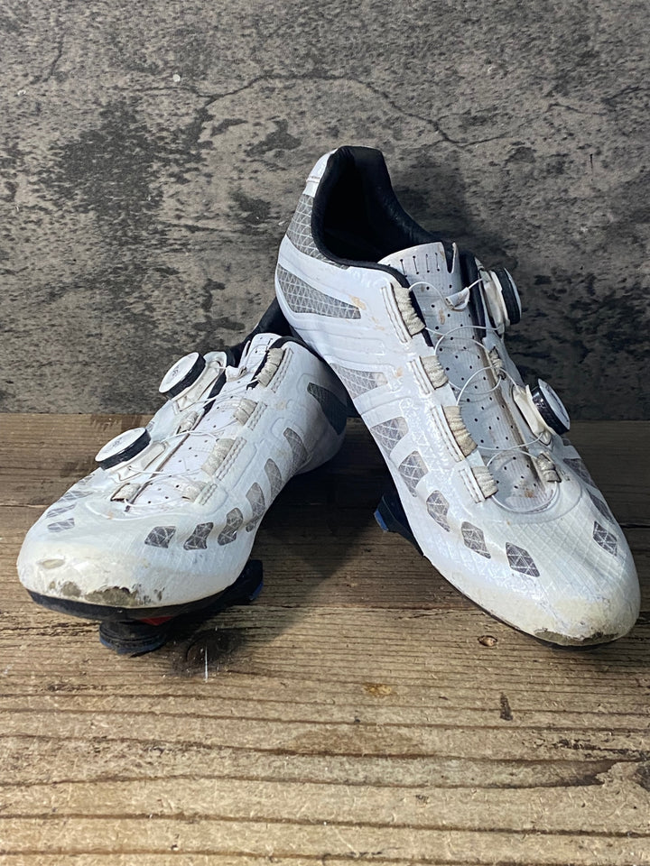 JO761 ジロ GIRO インペリアル IMPERIAL ビンディングシューズ EU42.5 白 3穴