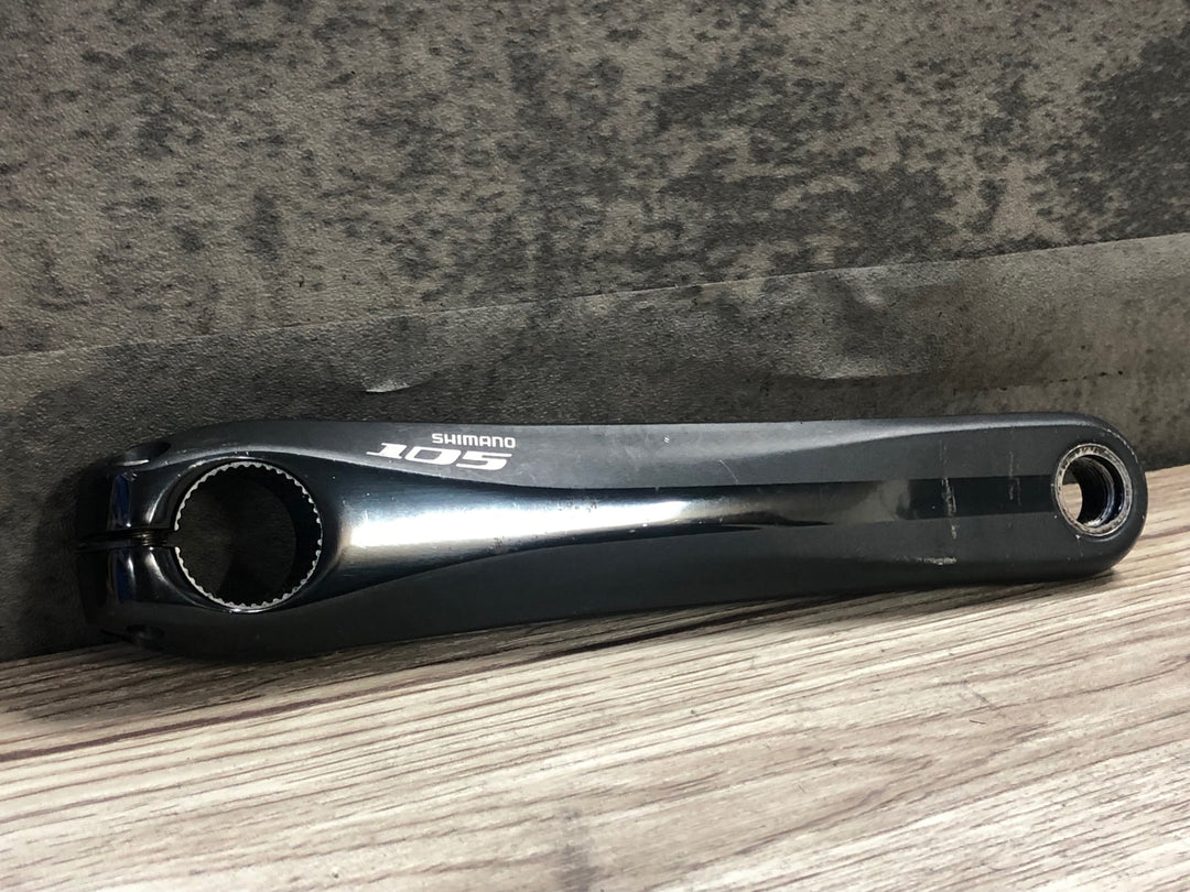 JQ271 シマノ SHIMANO 105 FC-5700 左クランクアーム 170mm ※リング欠品
