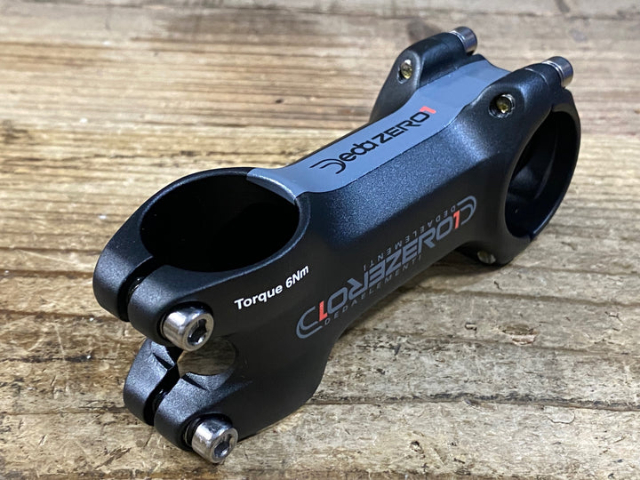 JQ720 デダ deda ZERO1 アルミステム 80mm Φ31.7 OS 黒