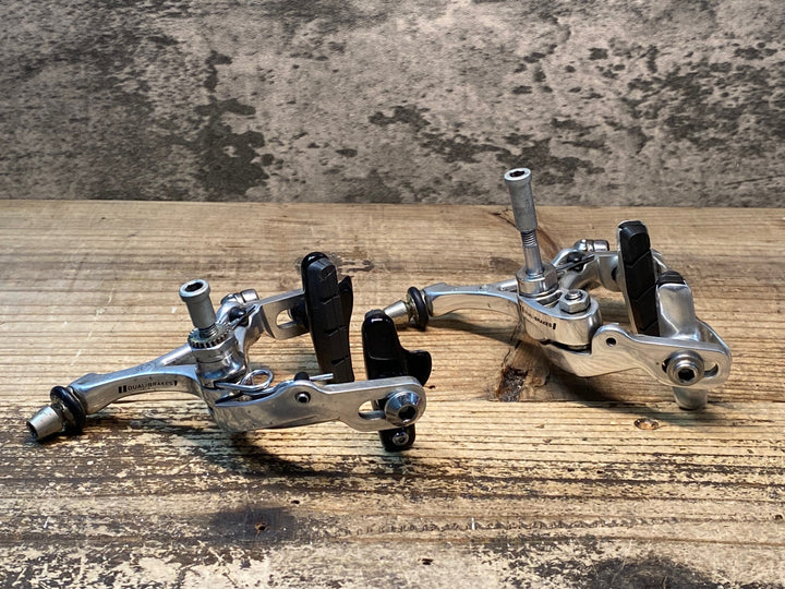 JJ551 カンパニョーロ CAMPAGNOLO ケンタウル CENTAUR キャリパーブレーキ シルバー 前後セット