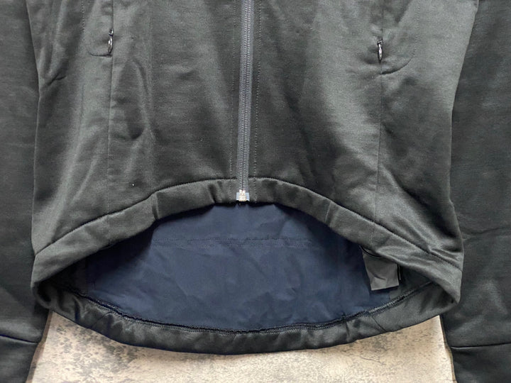 KO843 ラファ Rapha WINTER JERSEY 長袖 サイクルジャージ 黒 M