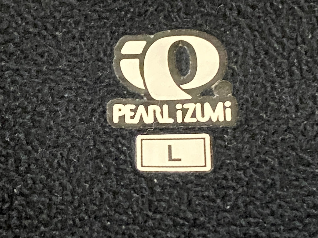JV345 パールイズミ PEARL iZUMi 長袖サイクルジャケット 白黒 L 裏起毛