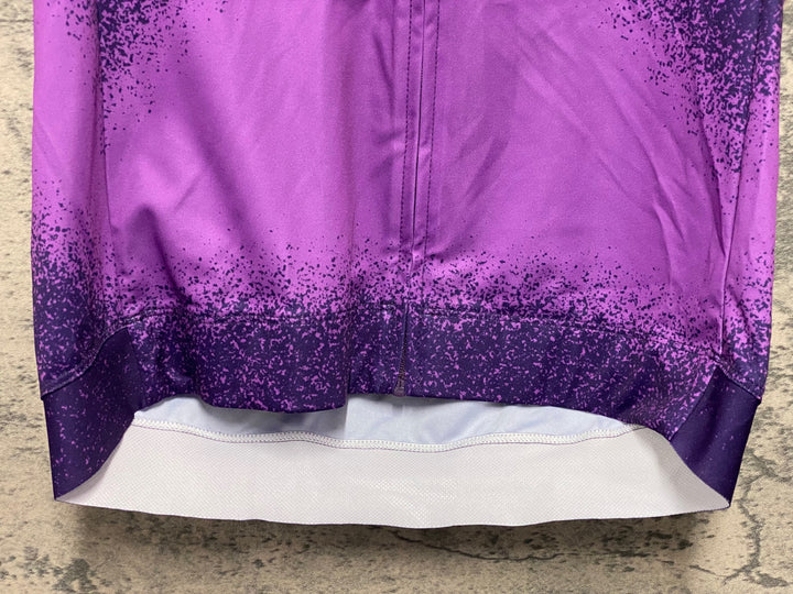 JV234 ラファ Rapha GRINDURO CORE JERSEY 半袖 サイクルジャージ パープル S