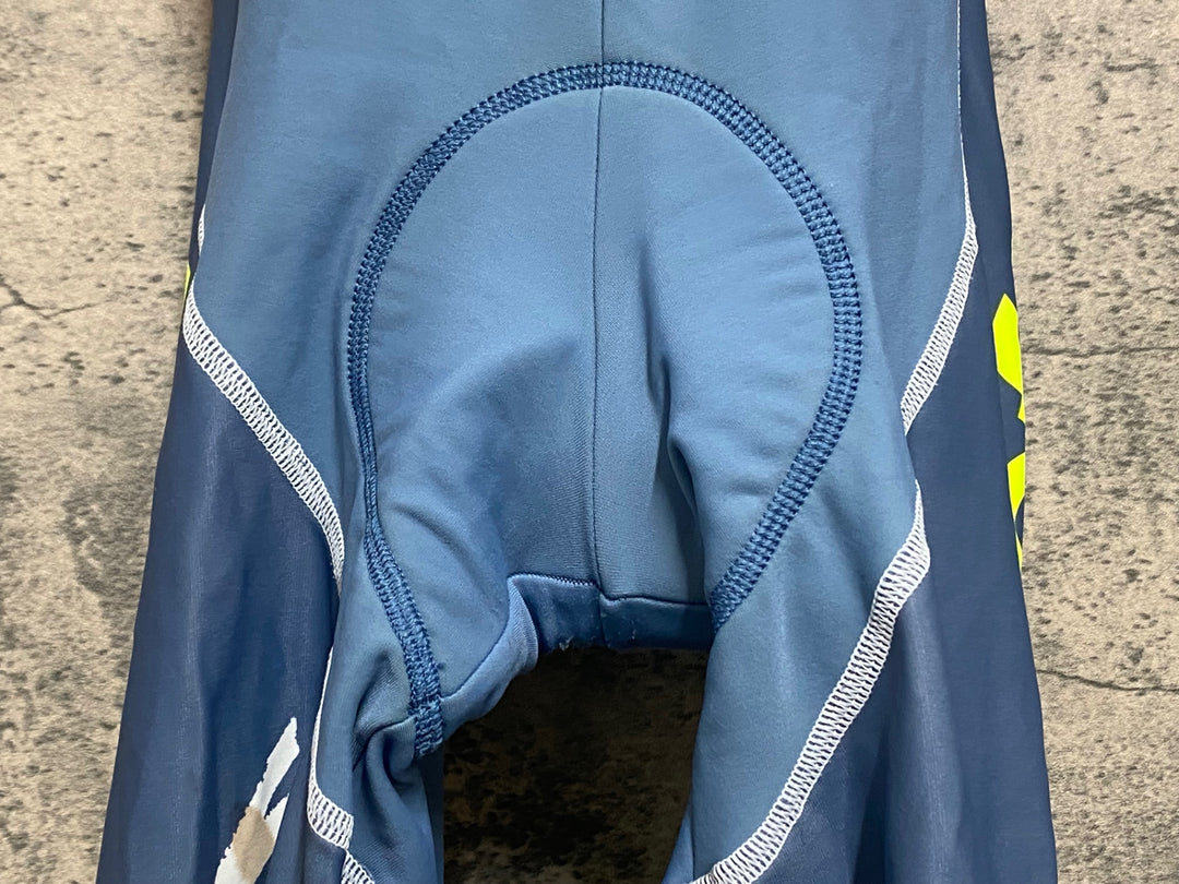 KJ866 スポーツフル sportful ビブタイツ 水色 L 裏起毛 TINKOFF
