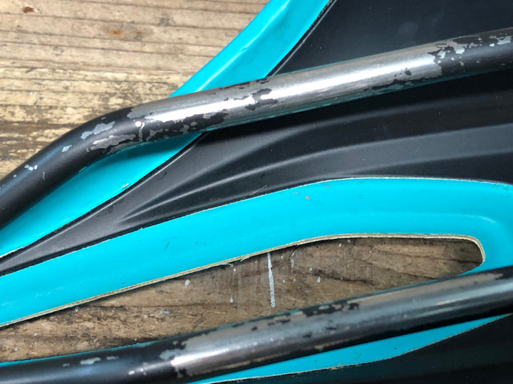 JF086 スペシャライズド SPECIALIZED パワー POWER ARC サドル ターコイズ Hollow Ti レール 155mm