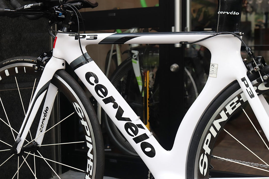 サーヴェロ CERVELO P3 2011モデル 51サイズ シマノ 10S MIX カーボン トライアスロン TTバイク 【東京南麻布店】