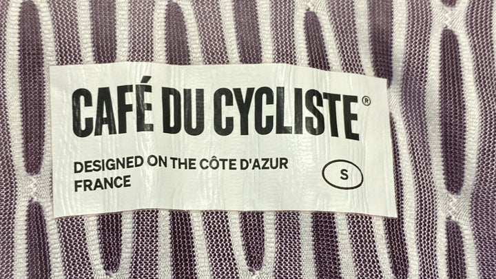 KO631 カフェドシクリステ Cafe du Cycliste MARIE ビブタイツ S ワインレッド 裏起毛 ※擦れあり、タグカット