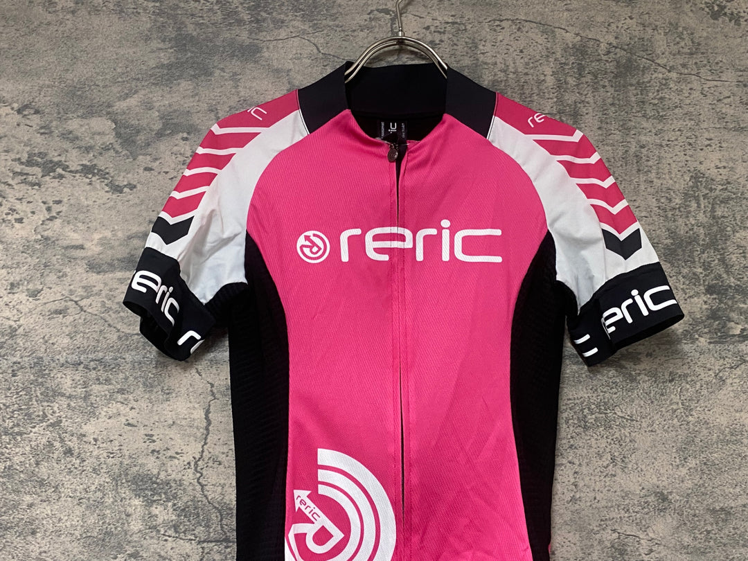 JW996 レリック reric 半袖 サイクルジャージ ピンク L
