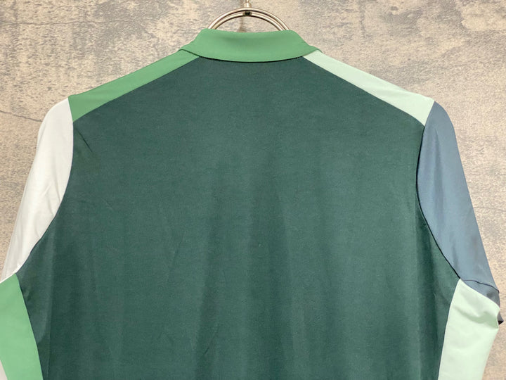 KC676 ラファ Rapha PRO TEAM LONG SLEEVE TRAINING JERSEY 長袖 サイクルジャージ 緑 薄緑 L