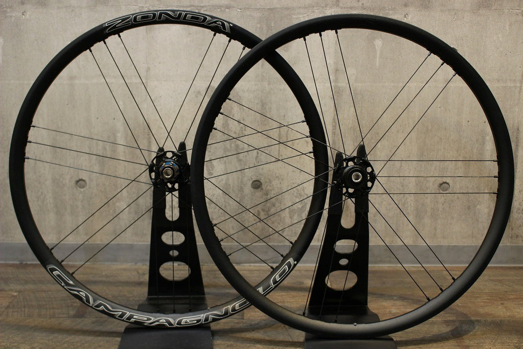 カンパニョーロ CAMPAGNOLO ゾンダ ZONDA DB アルミ クリンチャー ホイールセット カンパ 11S/12S 【名古屋店】